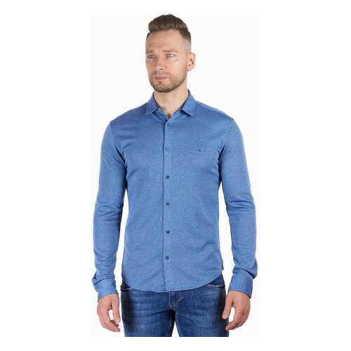 Рубашка мужская Dairos GD81100385 синяя XL в Lady&Gentleman City