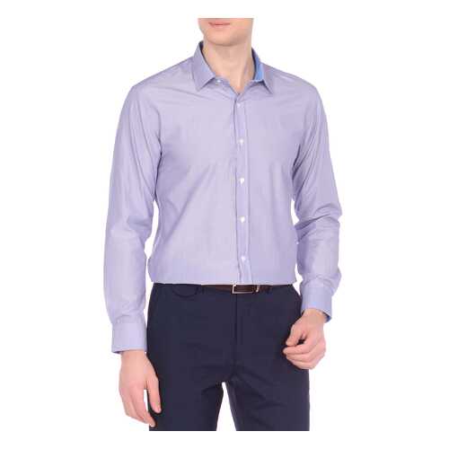Рубашка мужская KarFlorens 7644-04 голубая XL в Lady&Gentleman City