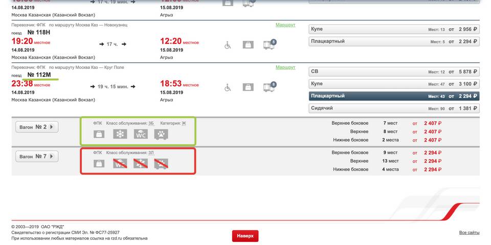 Плацкарт 3Т: расшифровка обозначения РЖД