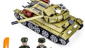 Инструкция по сборке танка из LEGO в Lady&Gentleman City
