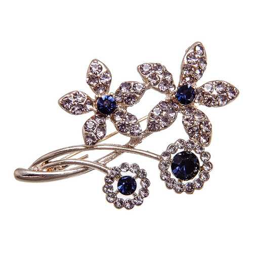Брошь женская Asavi Jewel BCH906026 коричневая в Lady&Gentleman City