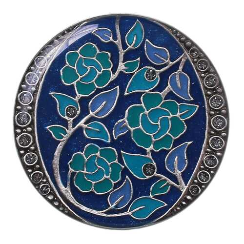 Брошь женская Clara Bijoux F77091-1 голубая в Lady&Gentleman City