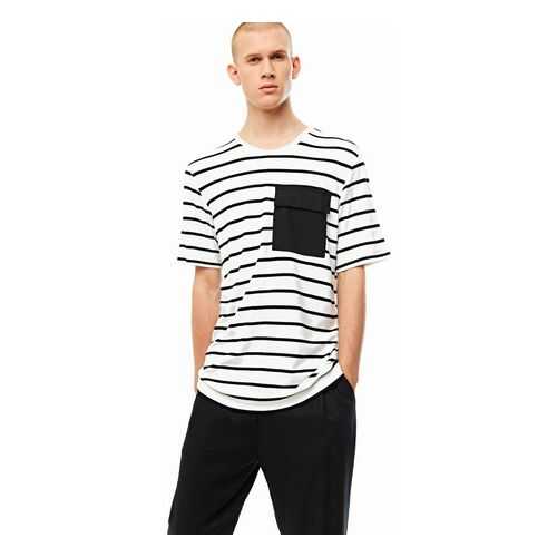 Футболка мужская Antony Morato MMKS01759-FA110066 белая XL в Lady&Gentleman City