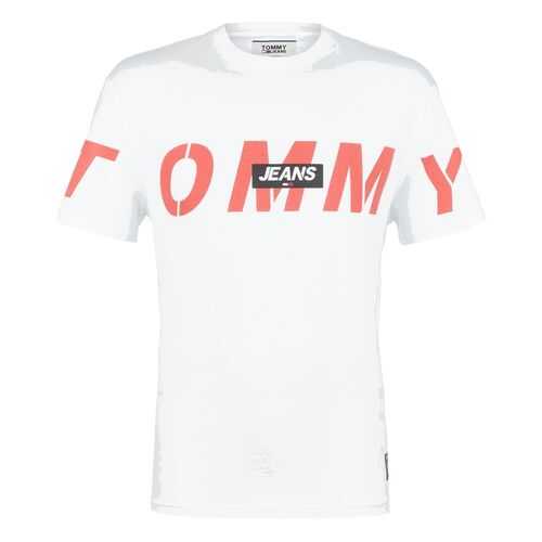 Футболка мужская Tommy Jeans DM0DM07856 белая L в Lady&Gentleman City