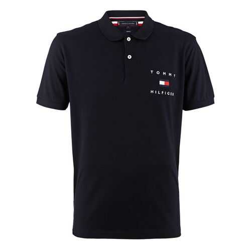 Футболка-поло мужская Tommy Hilfiger MW0MW14152 синяя XL в Lady&Gentleman City