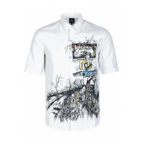 Рубашка мужская MCQ 72259 белая 52 EU в Lady&Gentleman City
