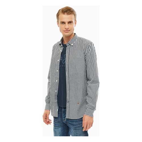 Рубашка мужская Pepe Jeans PM306112.594 синяя XL в Lady&Gentleman City