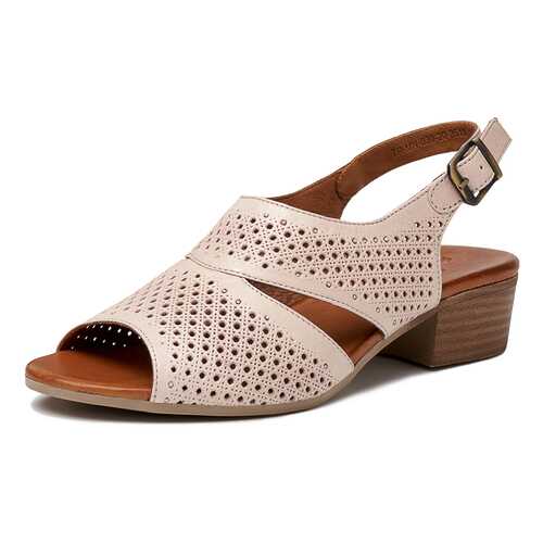 Босоножки женские Pierre Cardin TR-MN-030-20-3511 бежевые 38 RU в Lady&Gentleman City