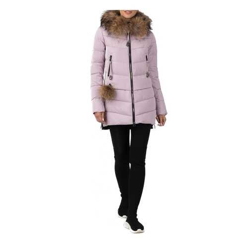 Пуховик женский WINTERRA 18-008 розовый 48 RU в Lady&Gentleman City