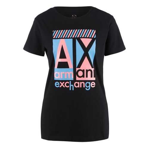 Футболка женская Armani Exchange 3HYTED YJ16Z 1 черная XS в Lady&Gentleman City