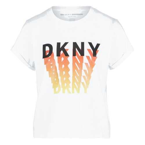 Футболка женская DKNY DP0T7205 белая M в Lady&Gentleman City