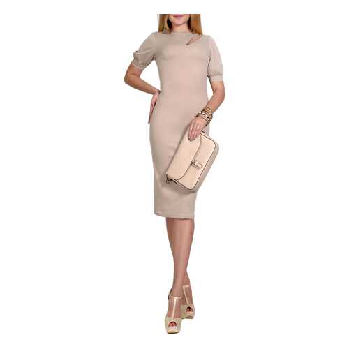 Платье женское Patricia B. NY1136-4 бежевое 44 IT в Lady&Gentleman City